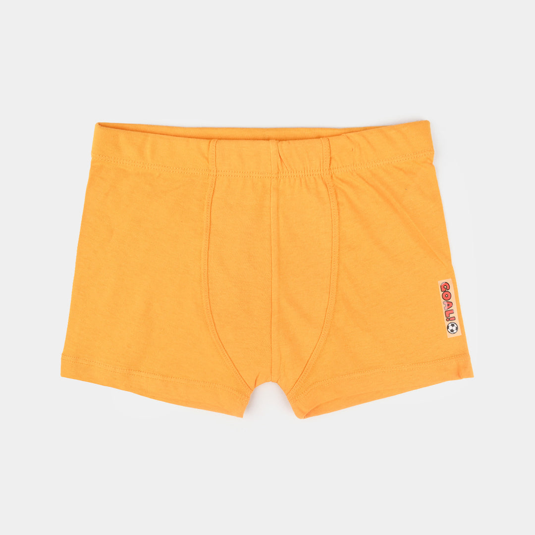 Boys Cotton Jersey Boxer Goal-Pack 0f 2-Citrus/Blue