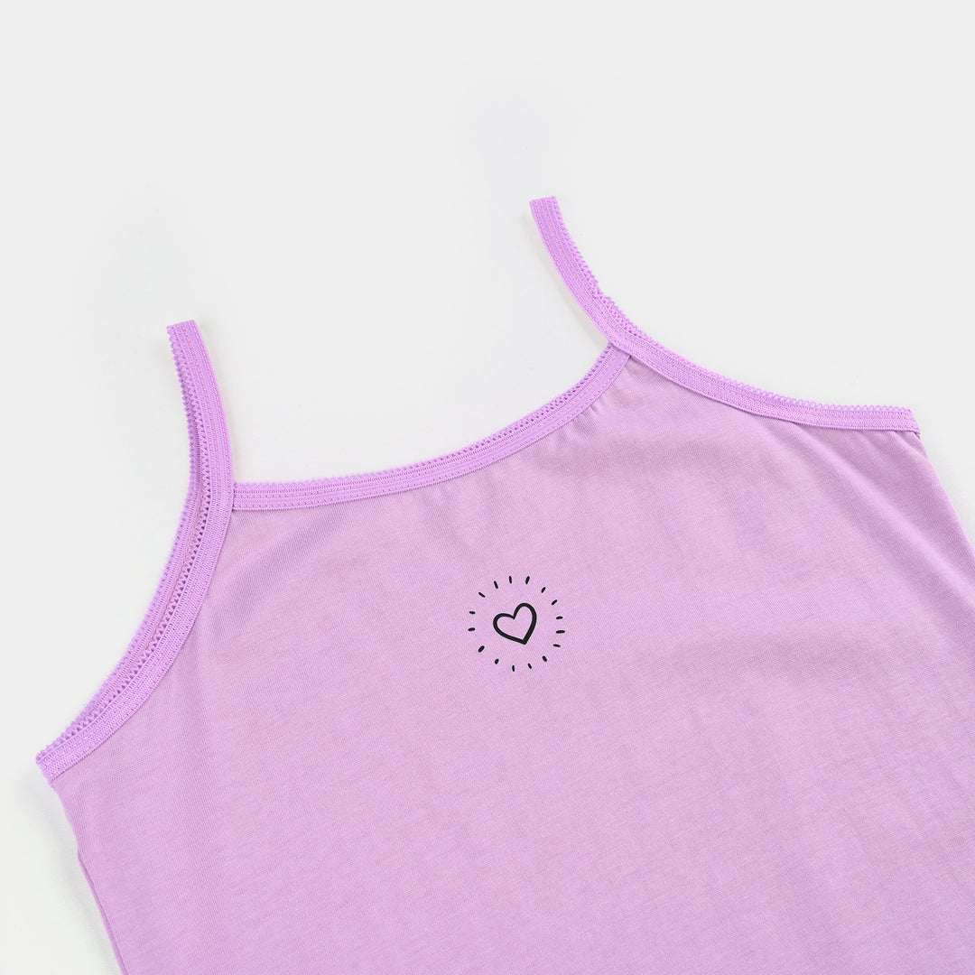 Girls Cotton Jersey Cami All Heart-Pack of 2