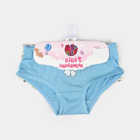Girls Cotton Jersey Panties Pack Of 2