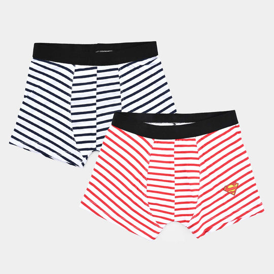 Boys Cotton Jersey Boxer-Pack 0f 2-Red.Navy