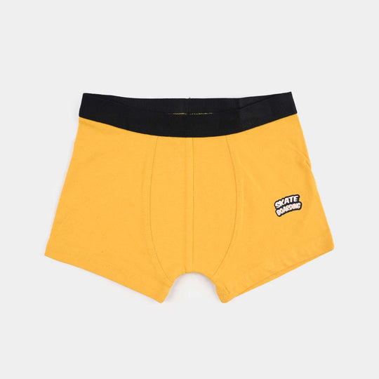 Boys Cotton Jersey Boxer Skate-Pack 0f 2-Blue/Citrus