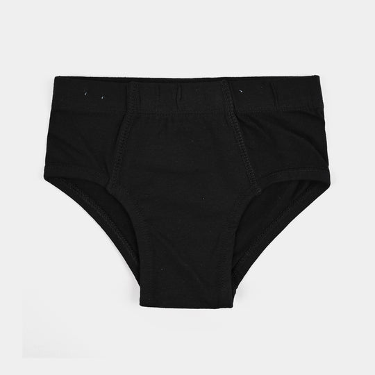 Boys Cotton Jersey Brief Basic-Pack of 2-Black/White