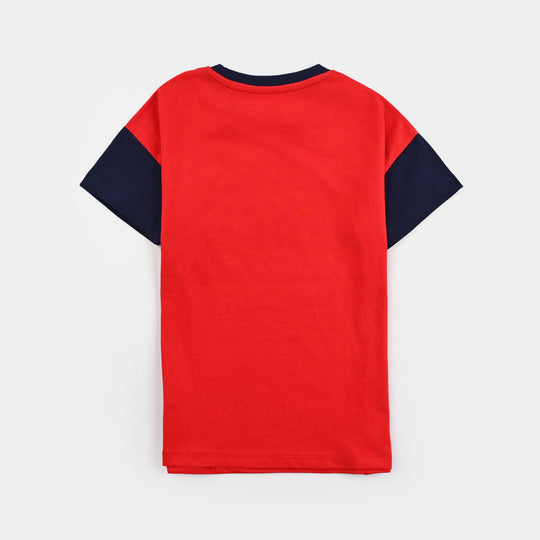 Boys Jersey/Terry 2 Piece Suit Everything-H.Red