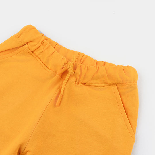 Girls Jersey/Terry Short Wonderful-Gold Fusion