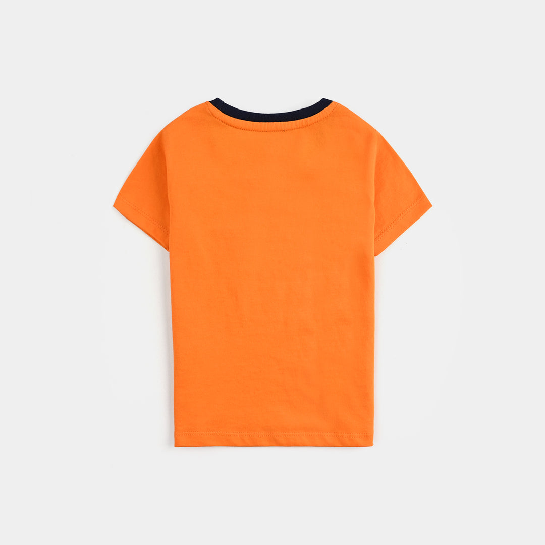 Infant Boys Cotton Jersey T-Shirt Crocodile