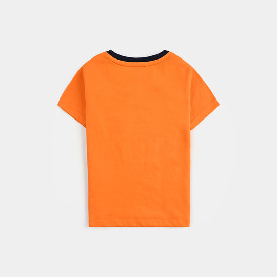 Infant Boys Cotton Jersey T-Shirt Crocodile