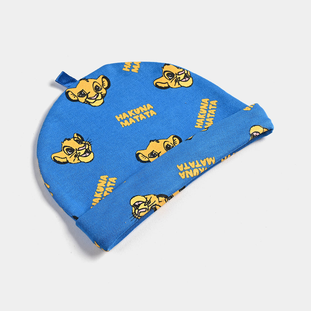 Infant Cotton Interlock Caps SIMBA