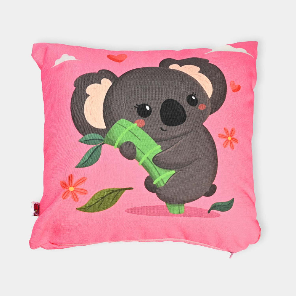 PRINTED CUSHION - PINK