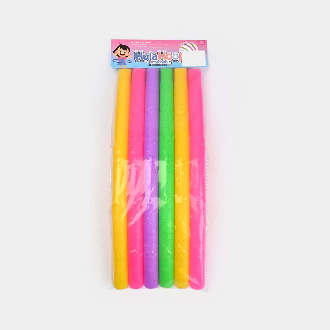 Kid's Plastic Detachable Hula Hoop Ring 62Cm