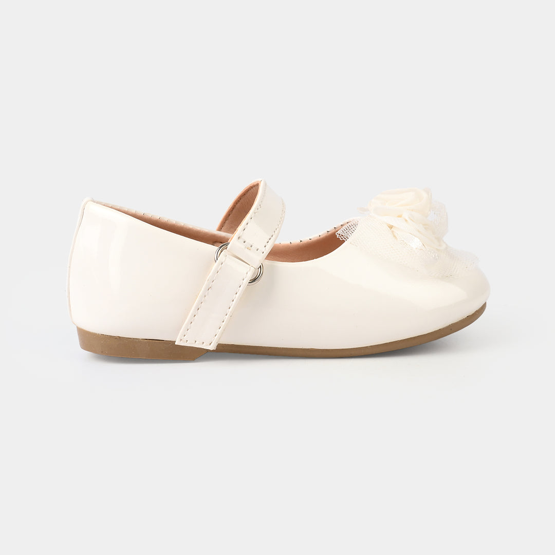 Girls Pumps 11-74 - WHITE