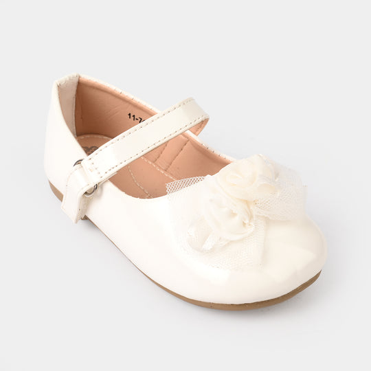 Girls Pumps 11-74 - WHITE