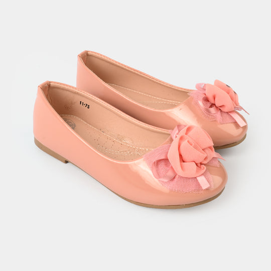 Girls Pumps 11-75 - Peach