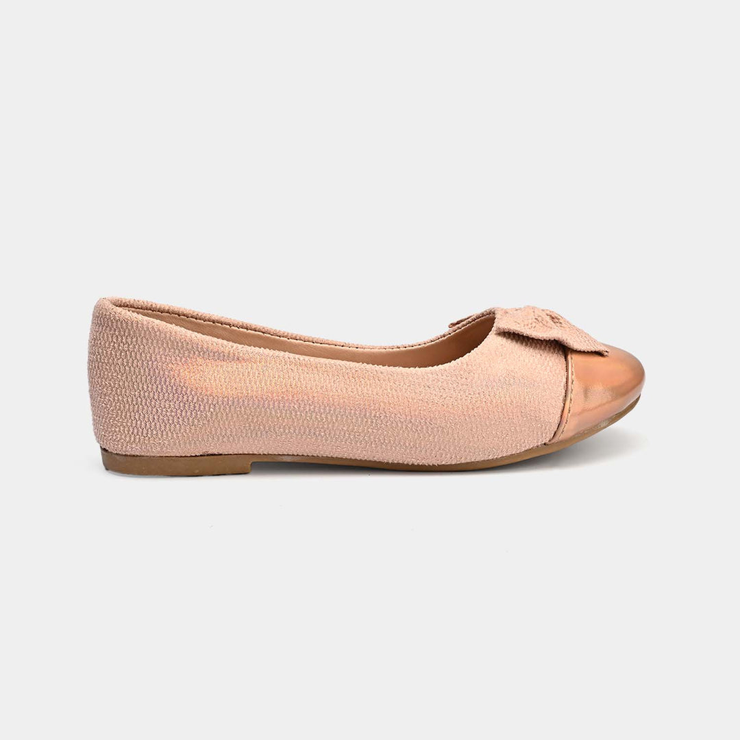 Girls Pumps 11-76-Champagne