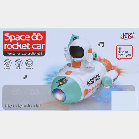 Multifunctional Musical Space Rocket Car