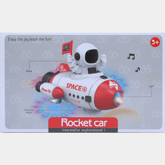 Multifunctional Musical Space Rocket Car