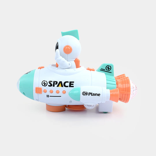 Multifunctional Musical Space Rocket Car