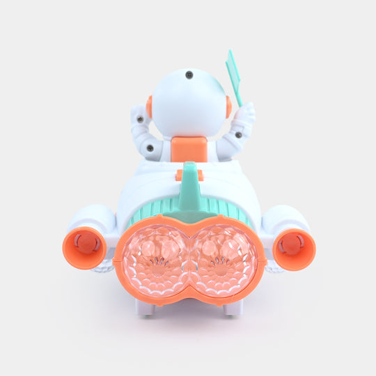 Multifunctional Musical Space Rocket Car