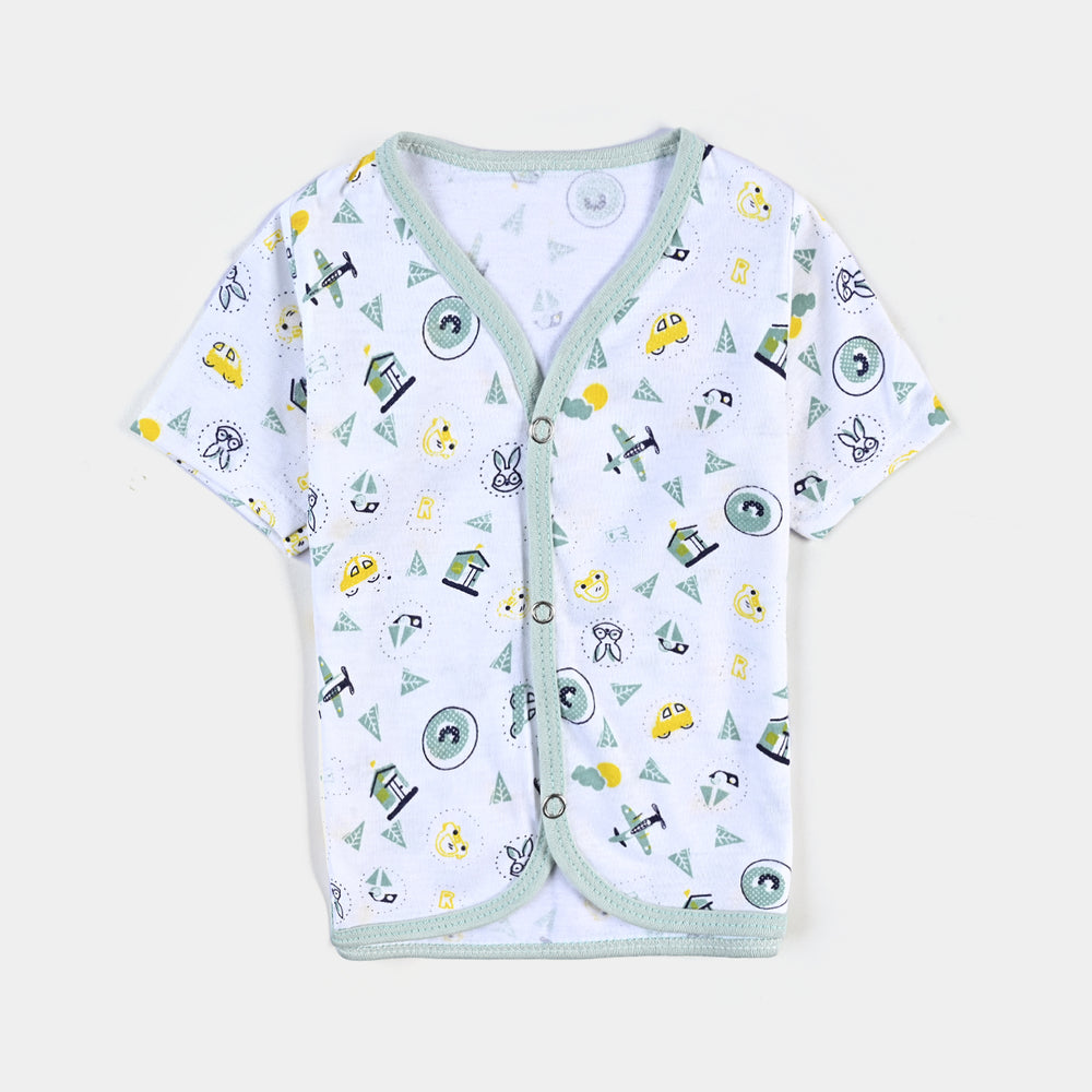 Infant Summer Shirt 2Pcs Set | 0M To 3M