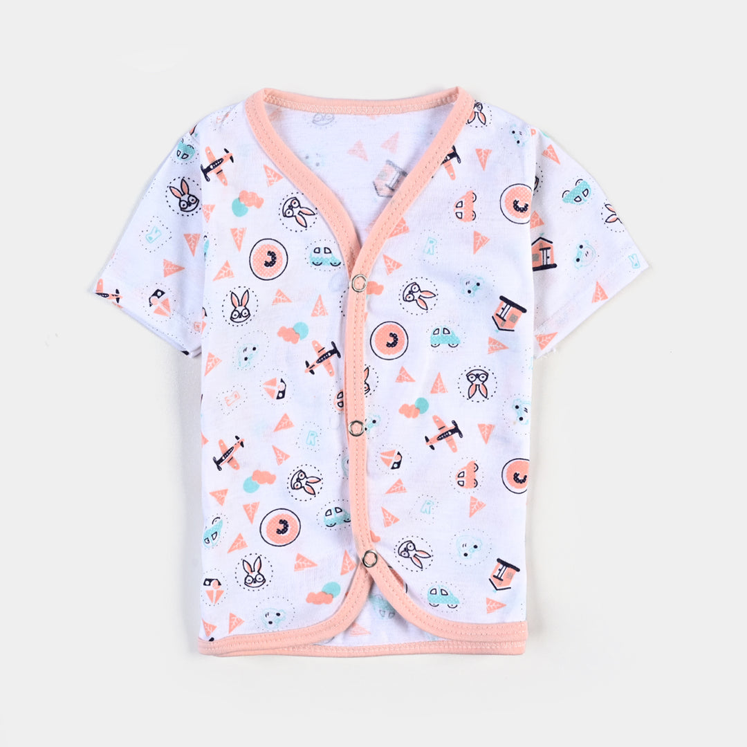 Infant Summer Shirt 2Pcs Set | 0M To 3M