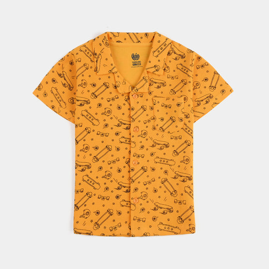 Boys Thermal 2 Piece Suit Skate-Gold Fusion