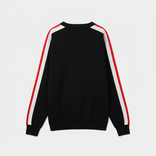 Boys Acrylic Sweater-Generation-BLACK