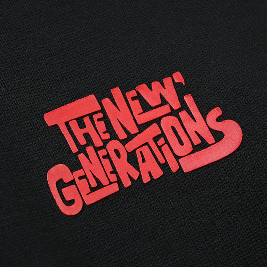 Boys Acrylic Sweater-Generation-BLACK