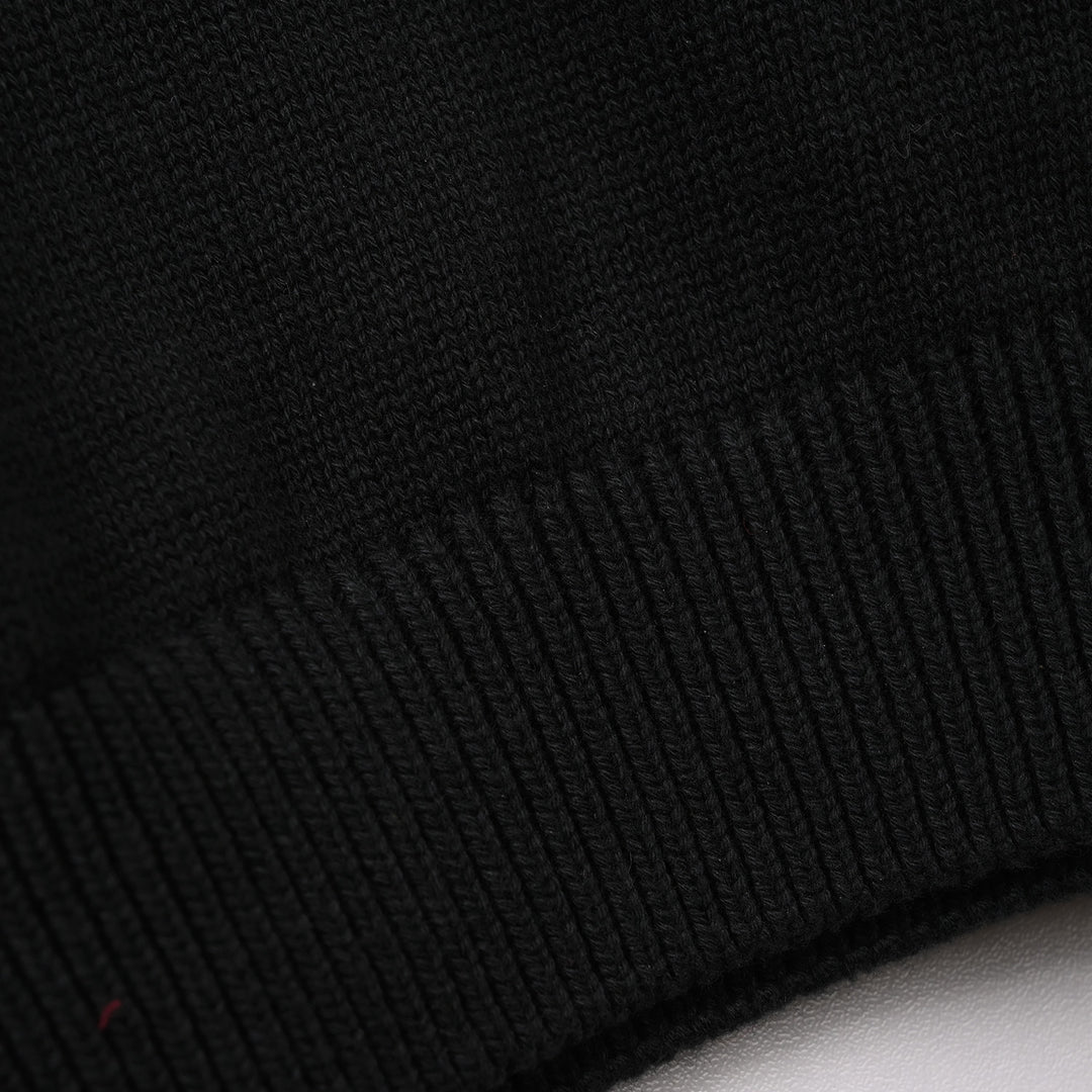 Boys Acrylic Sweater-Generation-BLACK