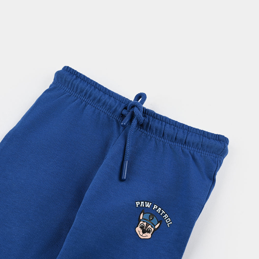 Infant Boys Cotton Terry Pyjama-C-Blue