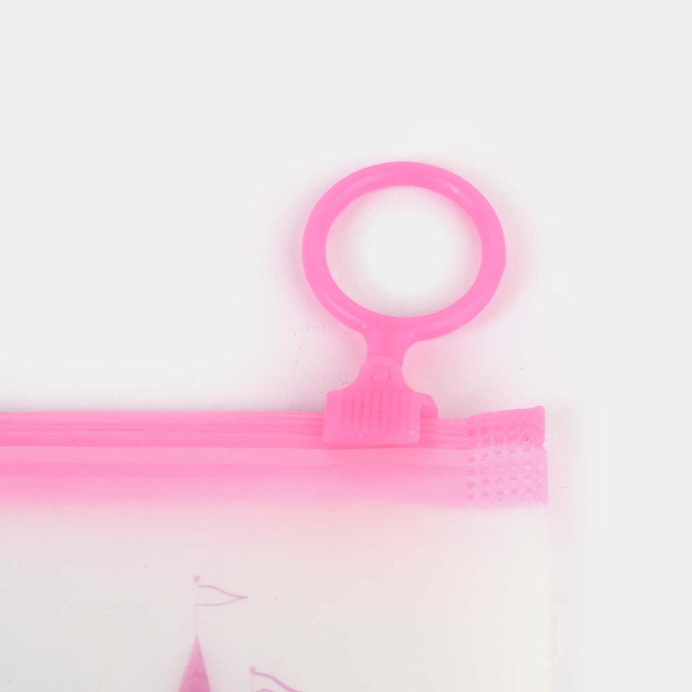 Transparent Zipper Pouch Character