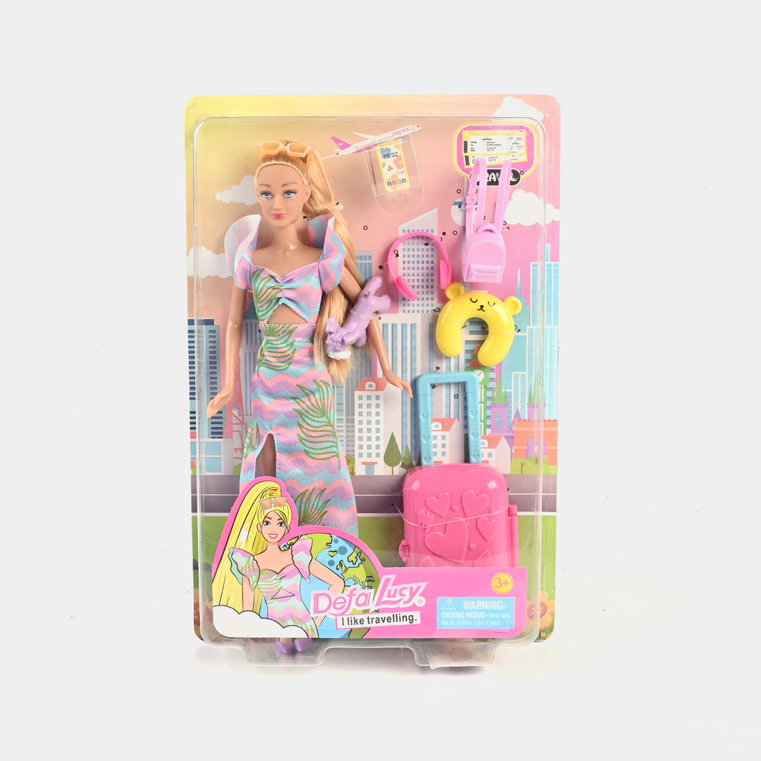 Cute Fashion Doll Play Set for Girls