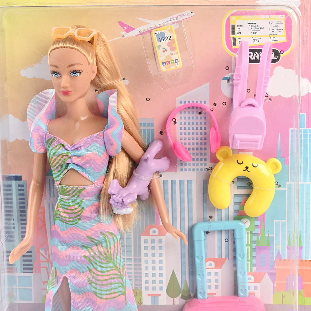 Cute Fashion Doll Play Set for Girls