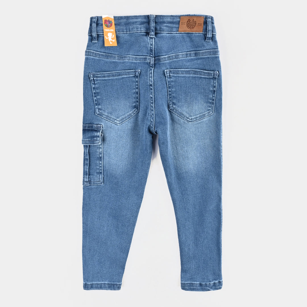 Boys Denim Stretch Pant City Of Skater-LT.Blue