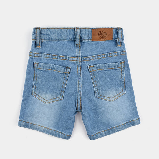 Infant Boys Denim rigid Short-LT.Blue