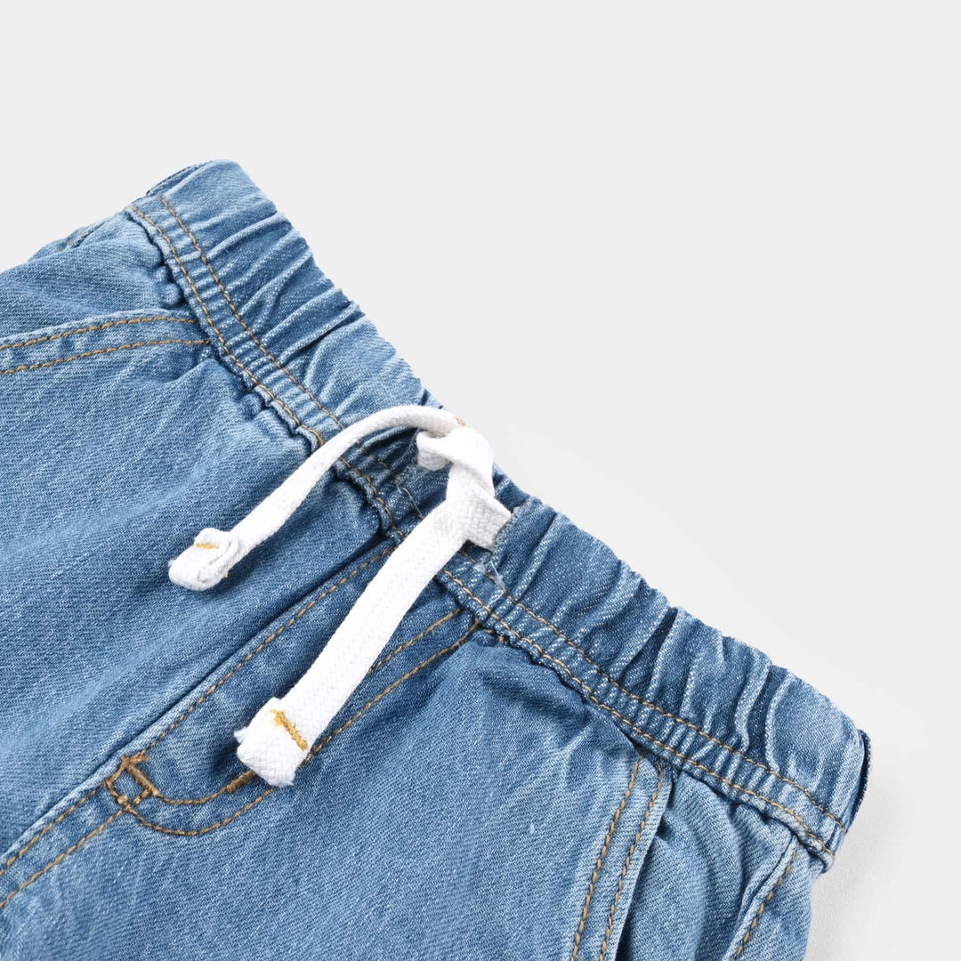 Infant Boys Denim rigid Short-LT.Blue