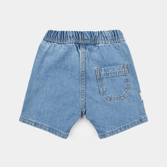 Infant Boys Denim rigid Short-LT.Blue