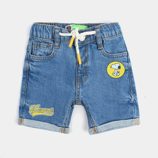Infant Boys Denim rigid Short-LT.Blue