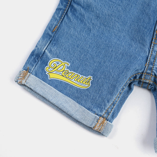 Infant Boys Denim rigid Short-LT.Blue
