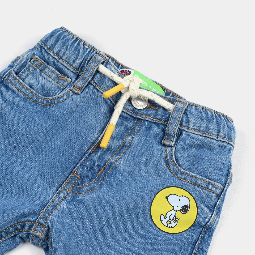 Infant Boys Denim rigid Short-LT.Blue