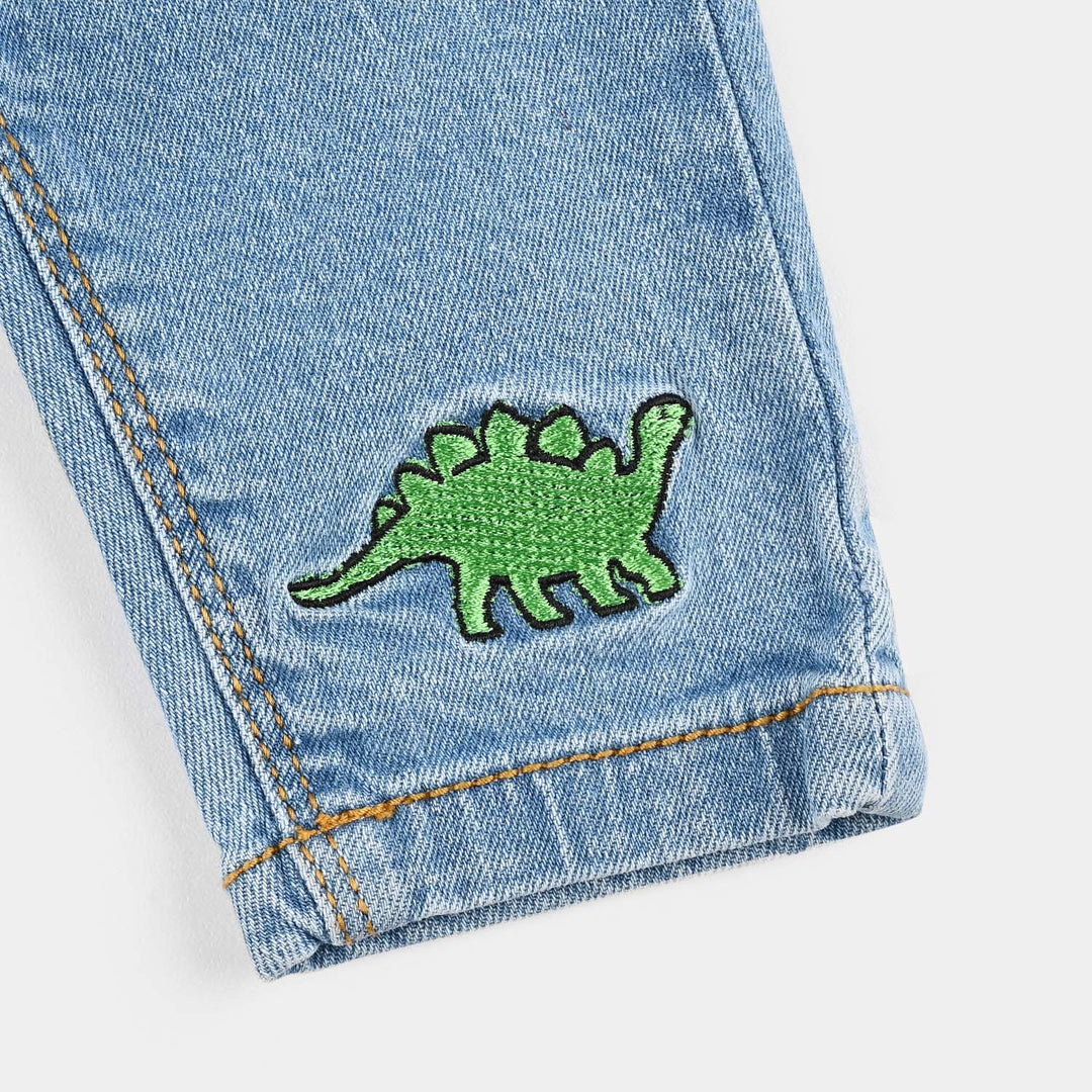 Infant Boys Denim rigid Pant Roar-LT.Blue