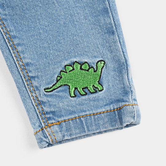 Infant Boys Denim rigid Pant Roar-LT.Blue