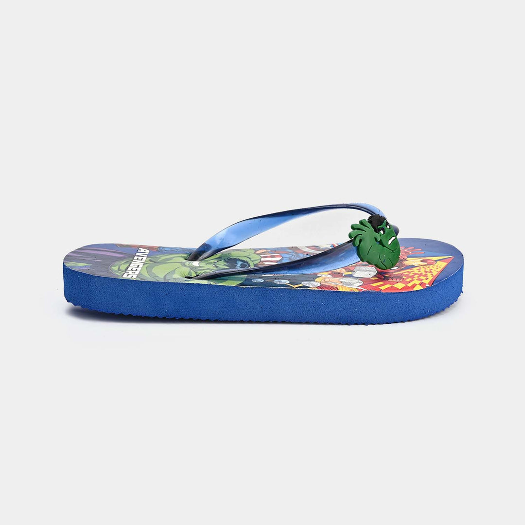 Boys Slipper AHC-057-NAVY