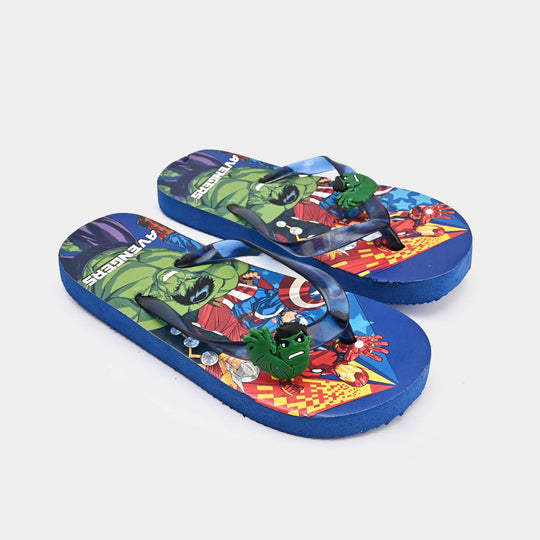 Boys Slipper AHC-057-NAVY