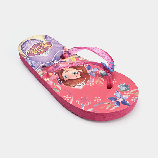 Girls Slipper HC-088-Fuchsia