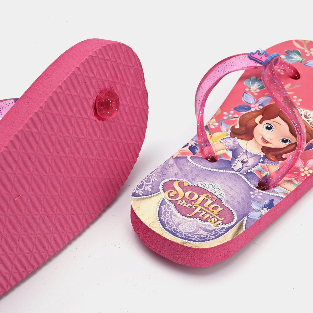 Girls Slipper HC-088-Fuchsia