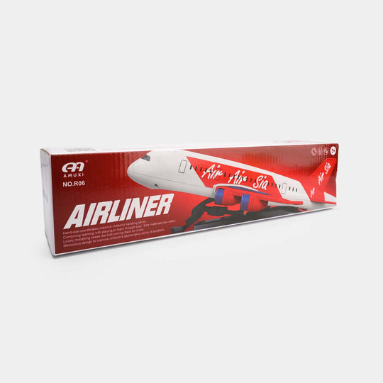 Colorful Lights and Sound Effect Aeroplane Toy