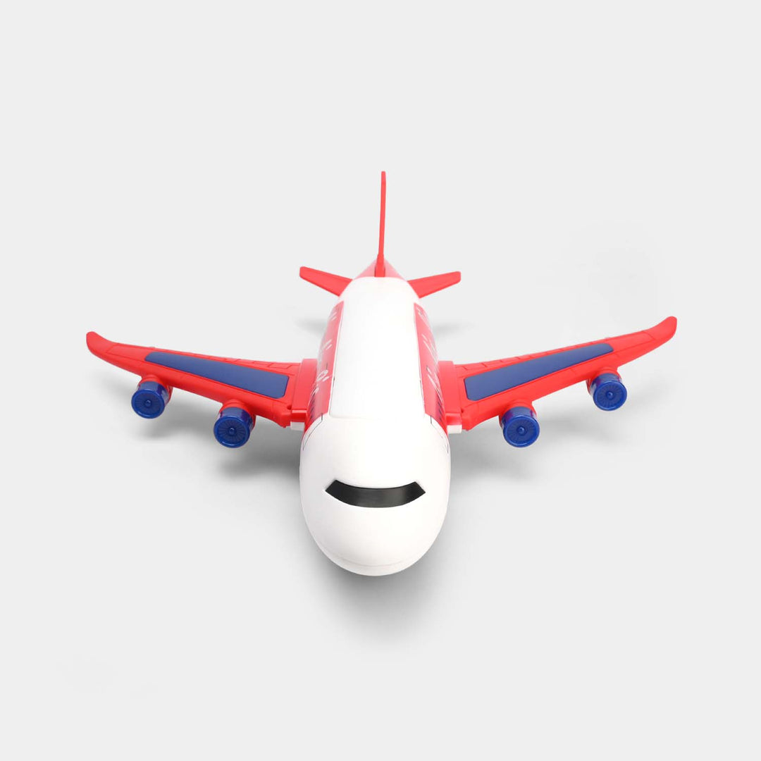 Colorful Lights and Sound Effect Aeroplane Toy