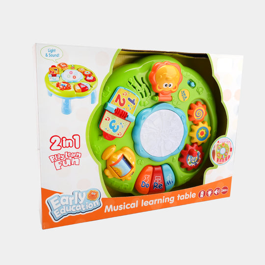 Learning Activity Table With Light & Music | 24M+