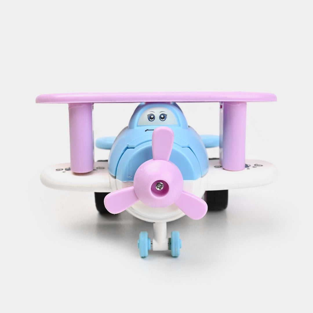 FRICTION TRANSFORM PLANE SMART VEHICLE TOY