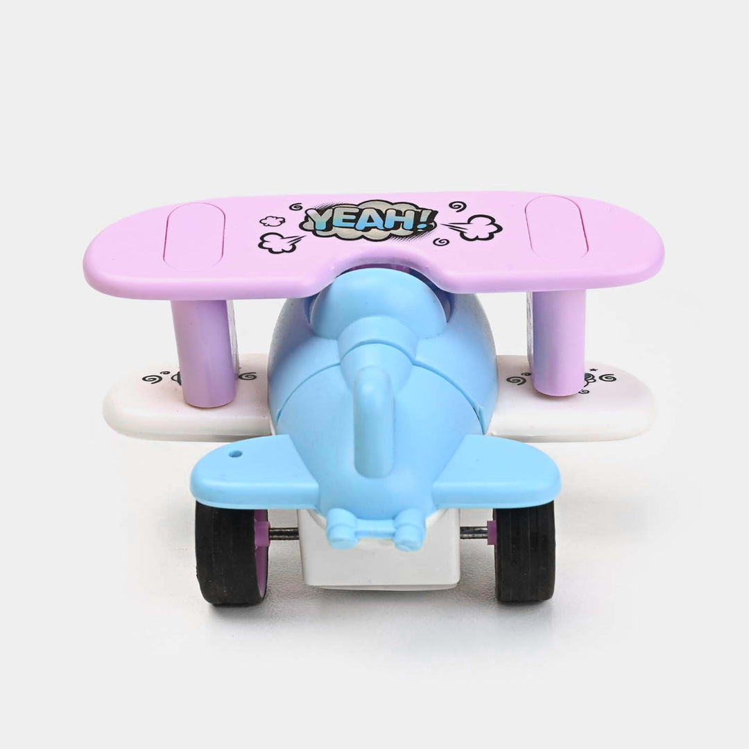 FRICTION TRANSFORM PLANE SMART VEHICLE TOY