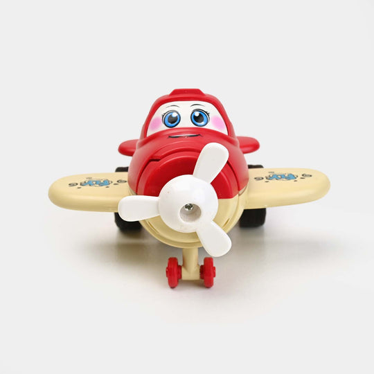 FRICTION TRANSFORM PLANE SMART VEHICLE TOY